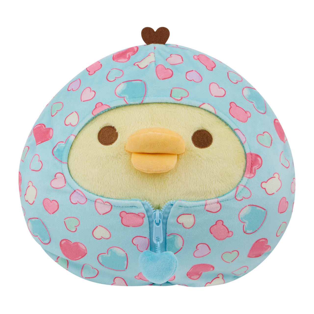 Kiiroitori San-X Original Hearts Sleeping Bag Plush