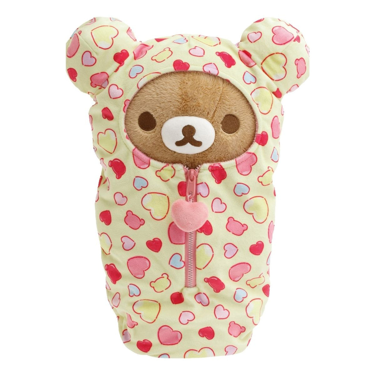 Rilakkuma San-X Original Hearts Sleeping Bag Plush