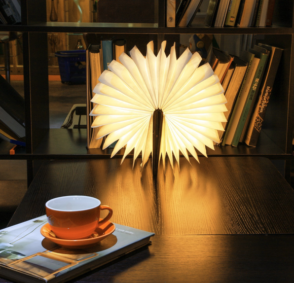 Book Lamp with LED Light