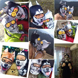 3D Stand Ears Animal Balaclava Face Mask