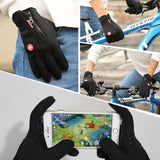 Waterproof Touch-Screen Cycling Gloves