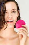 Electric Silicone Facial Cleansing brush