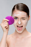 Electric Silicone Facial Cleansing brush