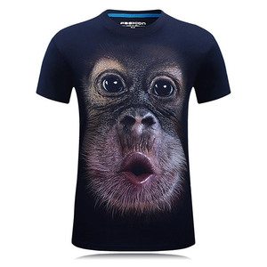 3D Bionic Monkey Spoof T-Shirt