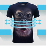 3D Bionic Monkey Spoof T-Shirt