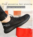 New Exhibition Breathable Safety Shoes