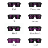 Cool & Party LED Glow Glasses