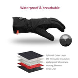 Unisex Waterproof Heated Gloves